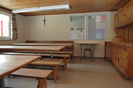 sala da pranzo casa Sutcrestas