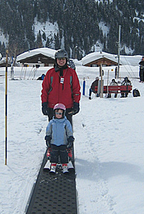Attiv unterwegs in Selva, Sedrun
